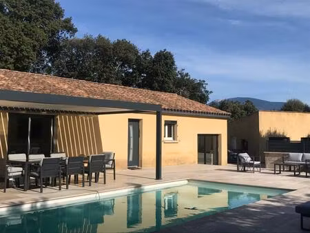 vaison la romaine villa de plain pied avec piscine interieure et exterieure