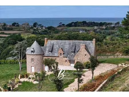 vente maison bord de mer à plougrescant (22820) : à vendre bord de mer / 323m² plougrescan