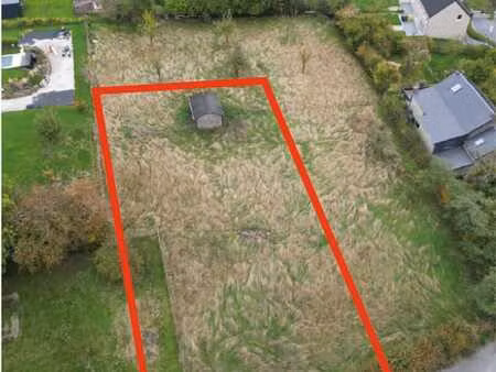 à vendre – terrain à bâtir à marchin (rue stieniha)