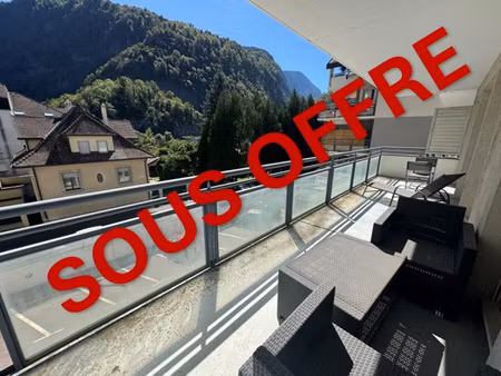 achat appartement 2 pièces 50m² chatillon sur cluses 74300