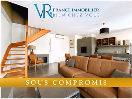 appartement 3 pieces (t3) duplex 74 m² – meublé & hors bail commercial