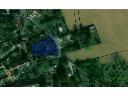 terrain à bâtir 1287m²