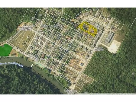 terrain constructible 1319m2