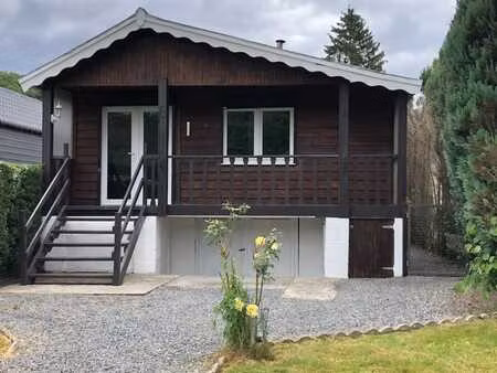 chalet en bord de meuse