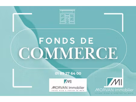 fonds de commerce attractif avec espace de stockage