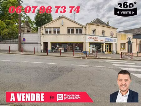 achat immeuble 200m² st michel 02830