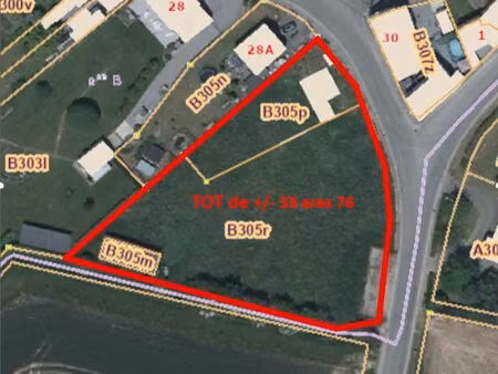 terrain à vendre à rue raymond pasleau - cras-avernas (vbd32931)