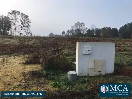 vente terrain 721 m² artassenx (40090)