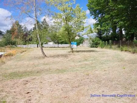 terrain constructible viabilisé à vendre