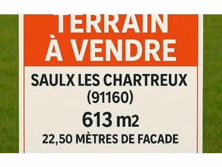 terrain saulx-les-chartreux m² t- à vendre  199 000 €