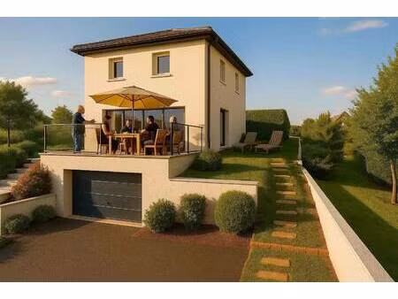 terrain avec maison neuve à vendre