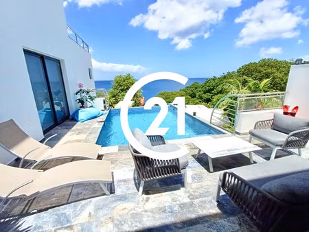 schoelcher - batelière - villa t6 neuve - piscine - vue mer