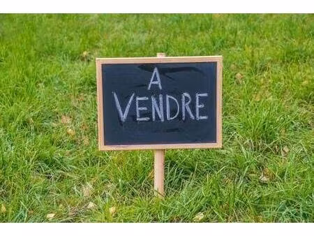 terrain constructible viabilisé à vendre