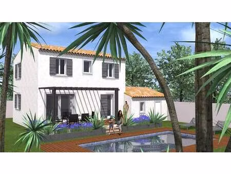 terrain avec maison neuve à vendre