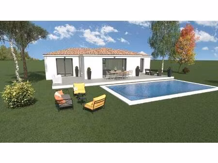 terrain avec maison neuve à vendre