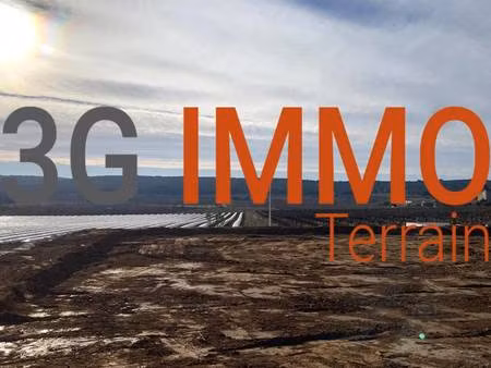 terrain constructible viabilisé à vendre