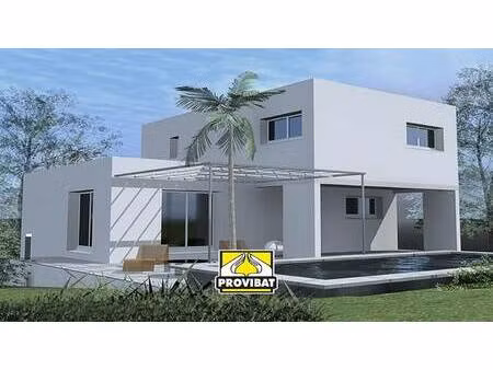 terrain avec maison neuve à vendre