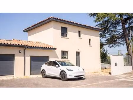 terrain avec maison neuve à vendre