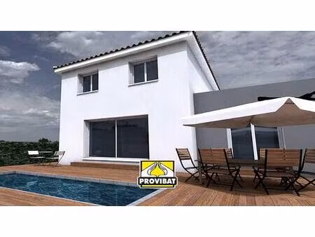 terrain avec maison neuve à vendre
