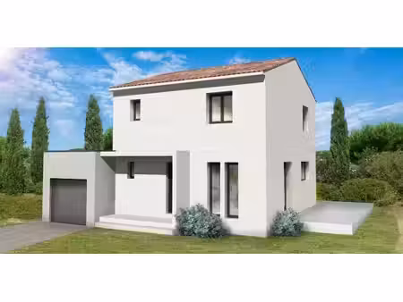 terrain avec maison neuf à vendre