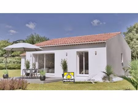 terrain avec maison neuve à vendre