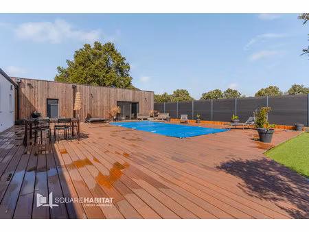 à vendre - maison familiale 155 m² - 3 chambres + suite parentale + bureau piscine   pool 