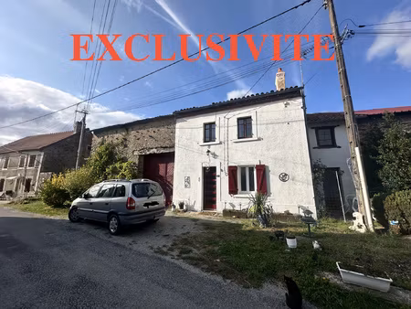 maison en pierre avec grange attenante de 123 m2