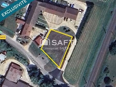 un terrain à construire