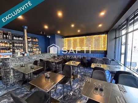 restaurant sur levallois centre avec une surface de 60 m2 pour 50 couverts dont une terras