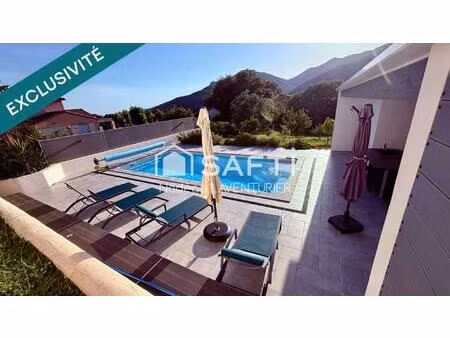 villa t5 avec piscine et garage proche ajaccio