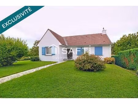 maison individuelle avec sous-sol complet sur 1250m2 de terrain!