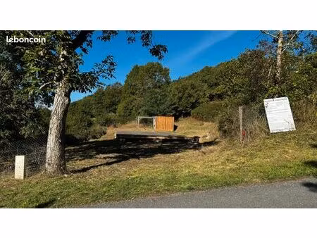 terrain viabilisé et constructible de 10 ares en aveyron