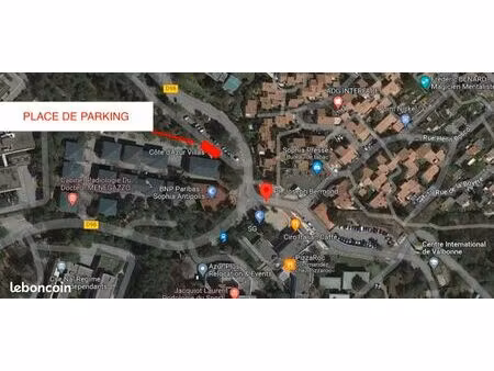 parking à louer à sophia antipolis