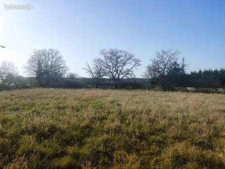 terrain 1489 m² bizeneuille