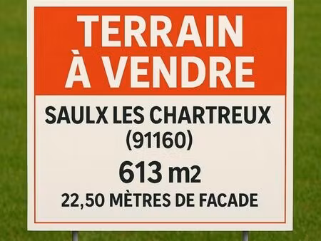 terrain 613 m² saulx les chartreux