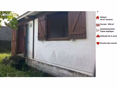 maison 2 pièces 45 m²