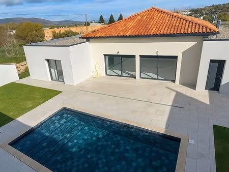 villa neuve 2024 * plain pied 125m2 * piscine sans vis-à-vis * terrain 1000m2
