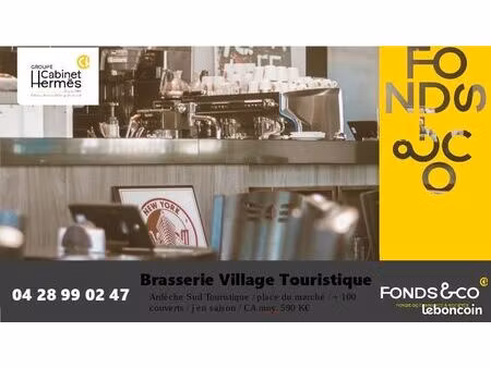 fonds de commerce brasserie 302 m²