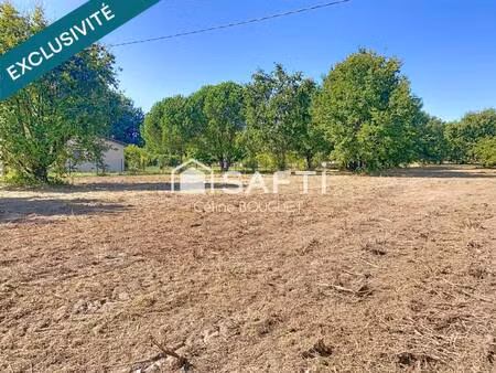 terrain constructible à vendre