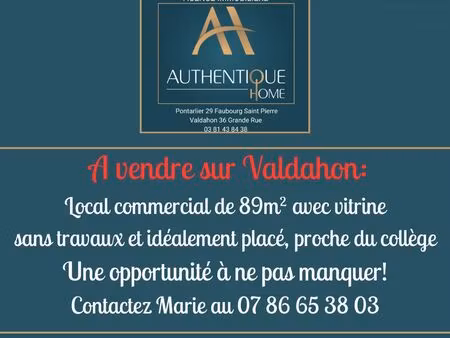 local 89 m² valdahon