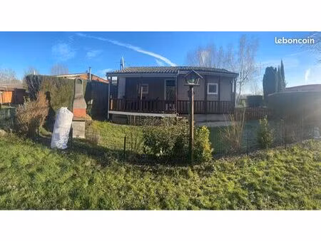 vente chalet dans camping