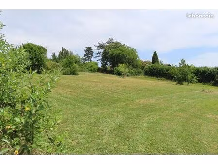 terrain à batir avec cu  borné à saint-puy 32310