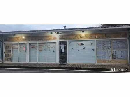 a vendre fond de commerce friterie snack