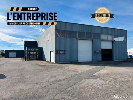 entrepôt 1600 m² brest