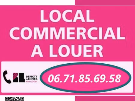 local commercial 107 m² saint-alban