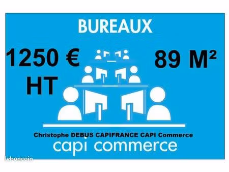 bureau 89 m²