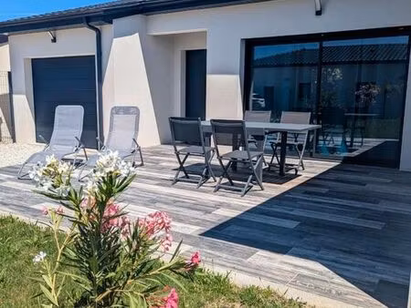 a louer meuble  villa neuve plain-pied t4 100m2