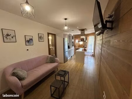 megève 74120 - appartement 2 chambres - t3 rochebrune au pied du téléphérique