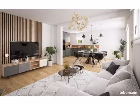 appartement 3 pièces 64 m²