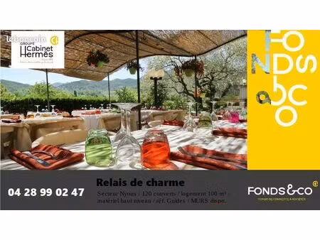 fonds de commerce restaurant 192 m²